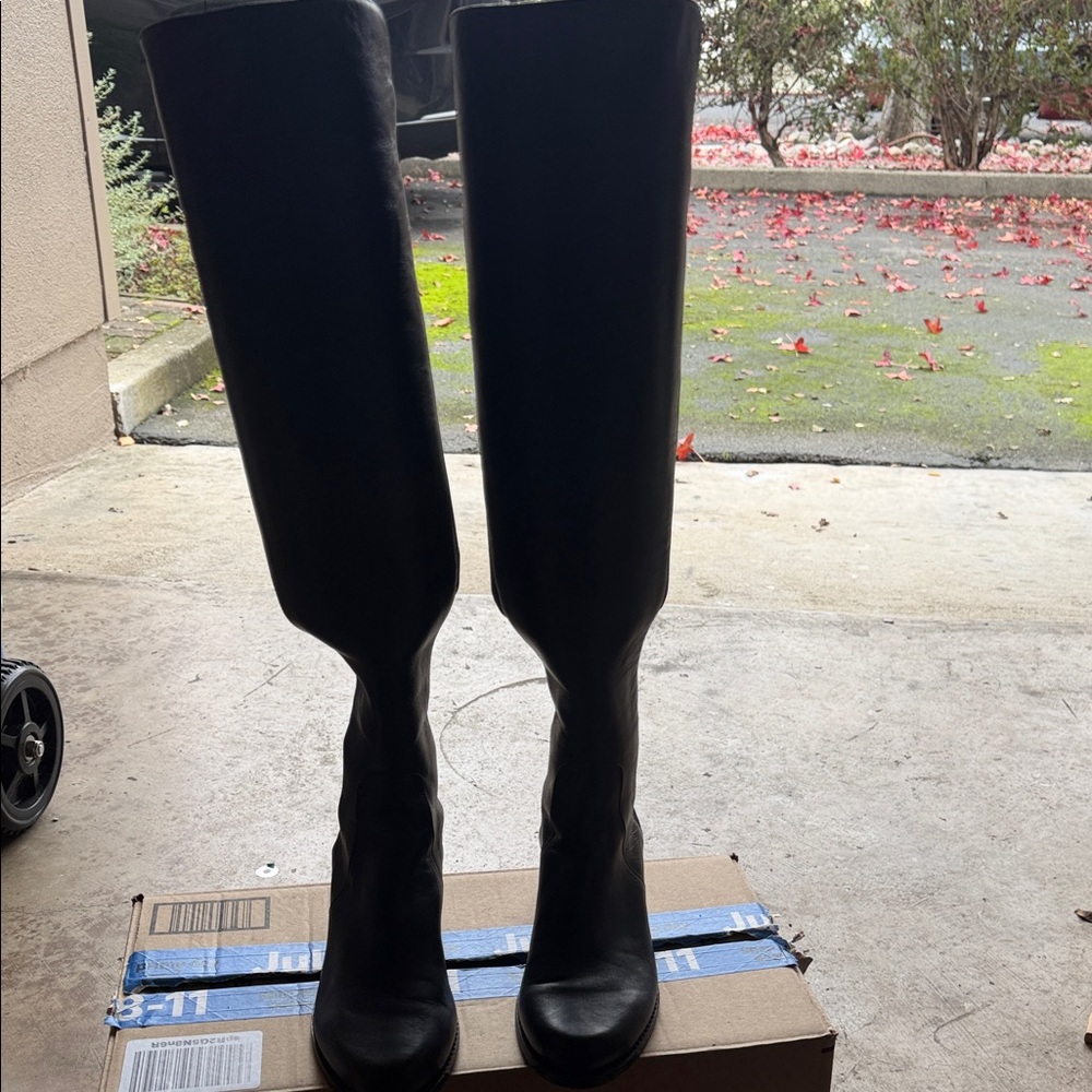 Stuart Weitzman Brown Leather Interior - image 1